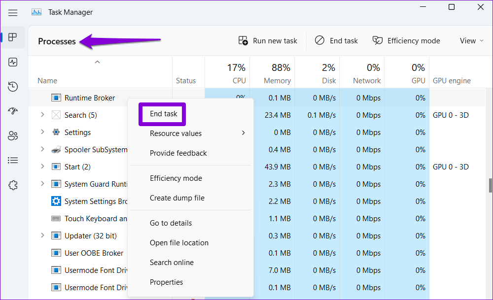 أفضل 7 طرق لإصلاح عدم عمل تطبيق الآلة الحاسبة في Windows 11 - %categories