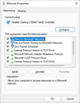 Ethernet-speed-capped-100-mbps-more-network-settings-adapter-settings-configure-310x400.png كيفية إصلاح سرعة Ethernet المحددة بـ 100 Mbps كحد أقصى على Windows
