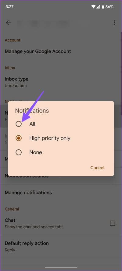 Fix-Android-not-receiving-emails-7 أفضل 11 طريقة لإصلاح عدم تلقى رسائل البريد إلكتروني على هاتف Android