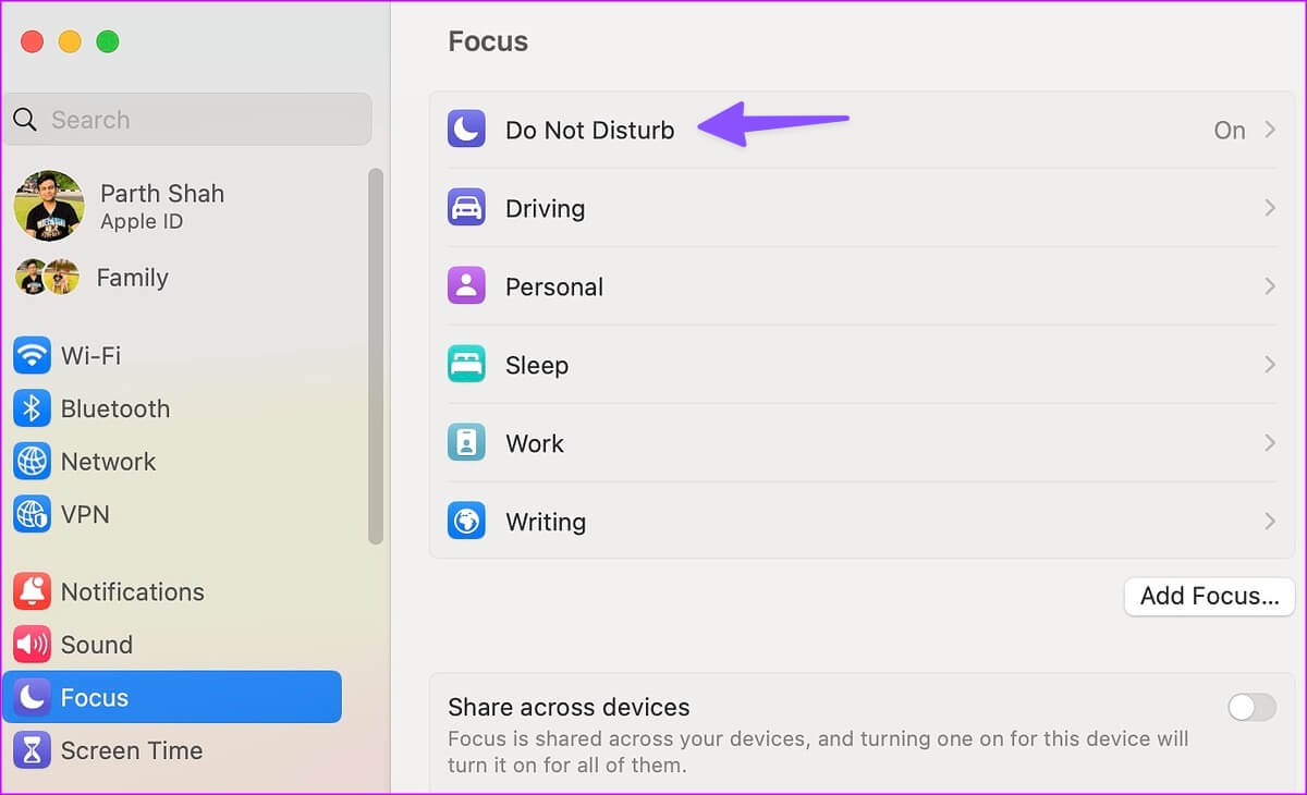 أفضل 8 طرق لوقف التشغيل تلقائي لوضع عدم الإزعاج على جهاز Mac - %categories
