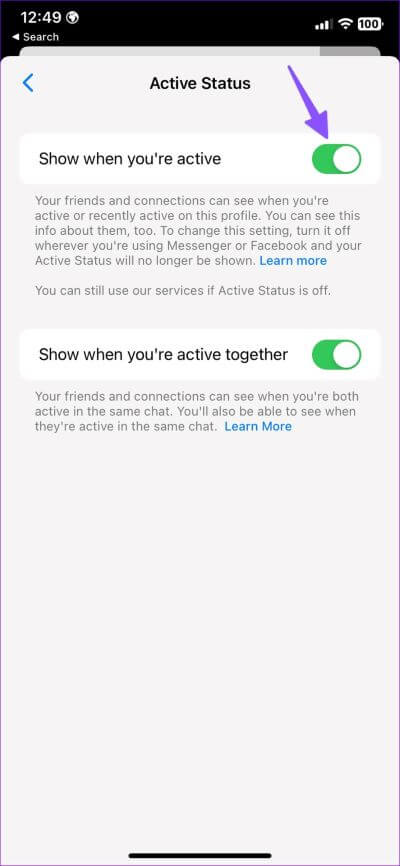 Fix-Facebook-Messenger-Not-Showing-Active-Status-4 أفضل 8 طرق لإصلاح عدم عرض الحالة النشطة على Facebook Messenger