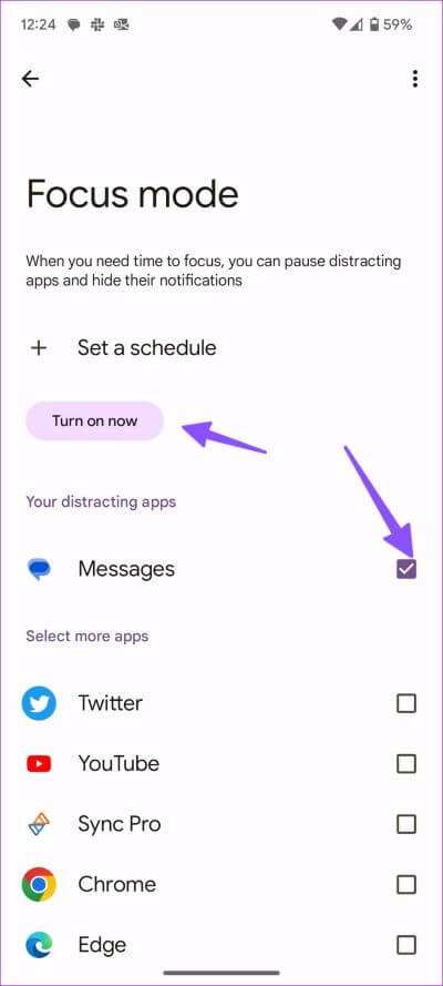 Fix-Messages-notifications-not-working-on-Android-16 أفضل 13 طريقة لإصلاح عدم عمل إشعارات تطبيق الرسائل على Android