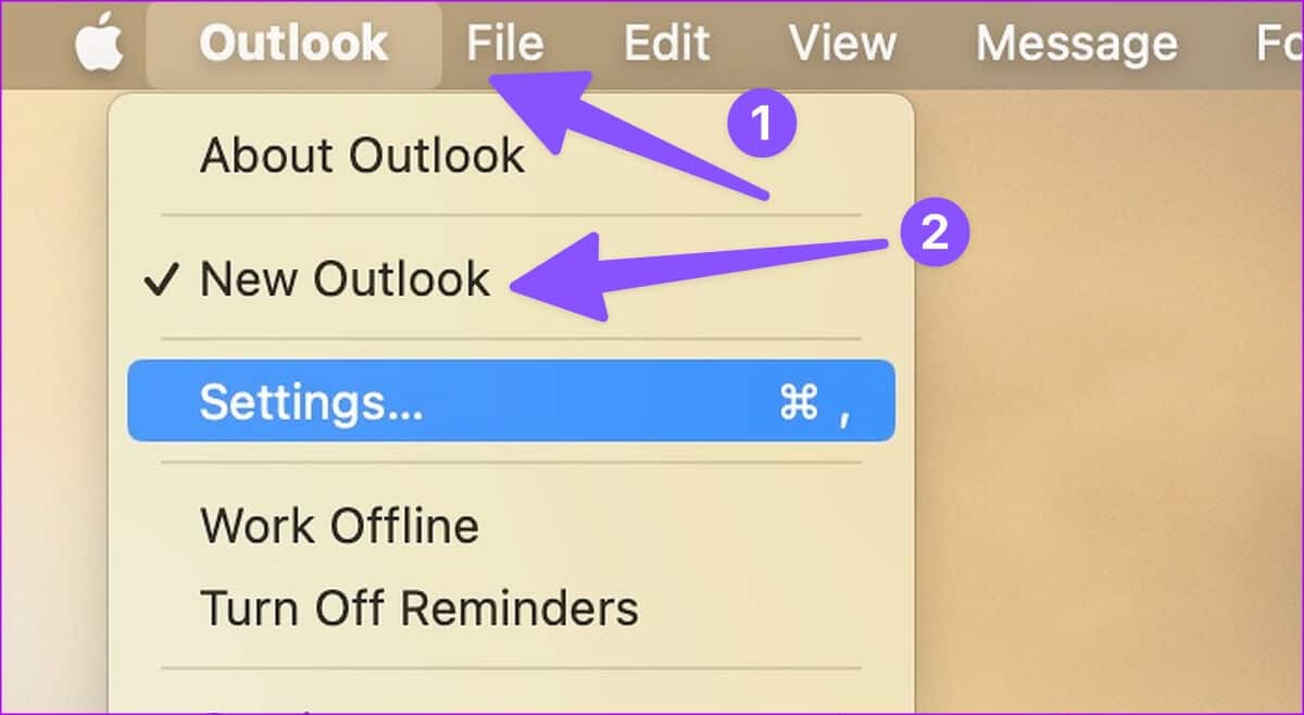 Fix-Outlook-Not-Receiving-Emails-on-Mac-8 أفضل 9 طرق لإصلاح عدم تلقي Outlook لرسائل البريد الإلكتروني على Mac