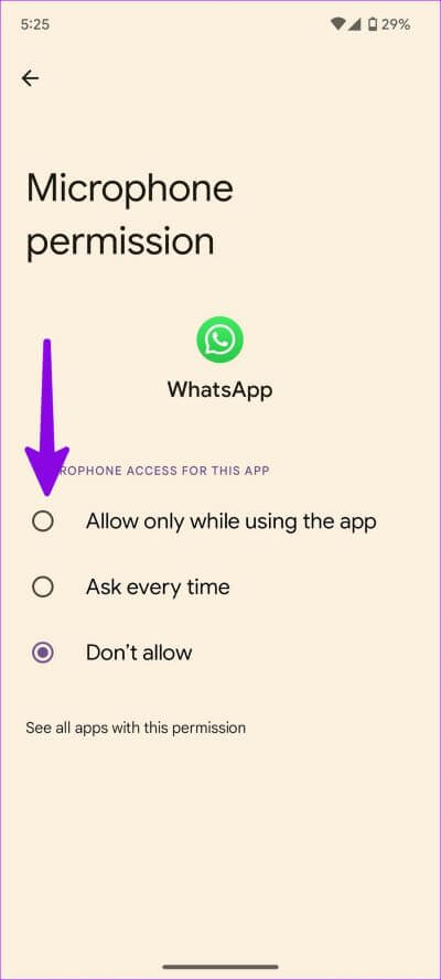 Fix-WhatsApp-Microphone-Not-Working-on-iPhone-and-Android-8 أفضل 8 طرق لإصلاح عدم عمل ميكروفون WhatsApp على iPhone و Android