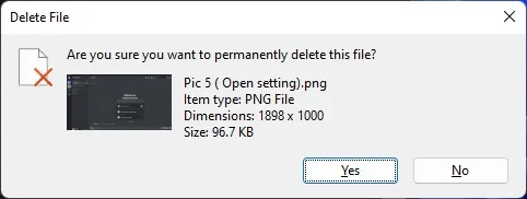 Force-Delete.jpg كيفية فرض حذف الملفات غير القابلة للحذف في Windows