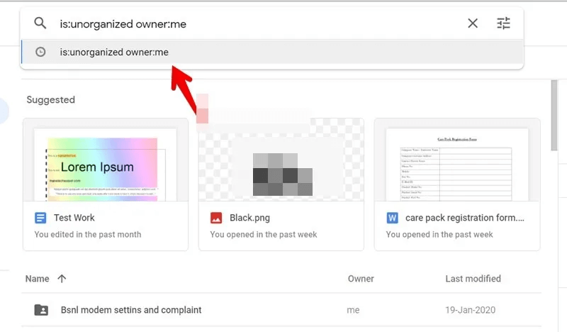 Google-Drive-Unorganized-Files-Delete.jpg كيفية حذف الملفات من Google Drive على الهاتف والكمبيوتر