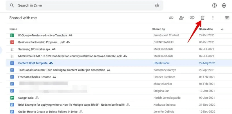 Google-Drive-Web-Shared-Files-Delete-800x395.jpg كيفية حذف الملفات من Google Drive على الهاتف والكمبيوتر