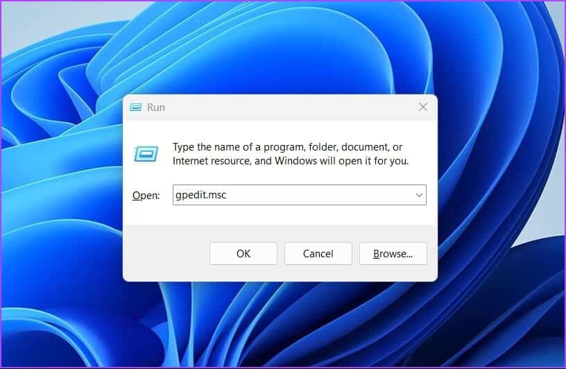 Gpedit.msc-command أفضل 6 طرق لفتح محرر نهج المجموعة المحلي في Windows 11