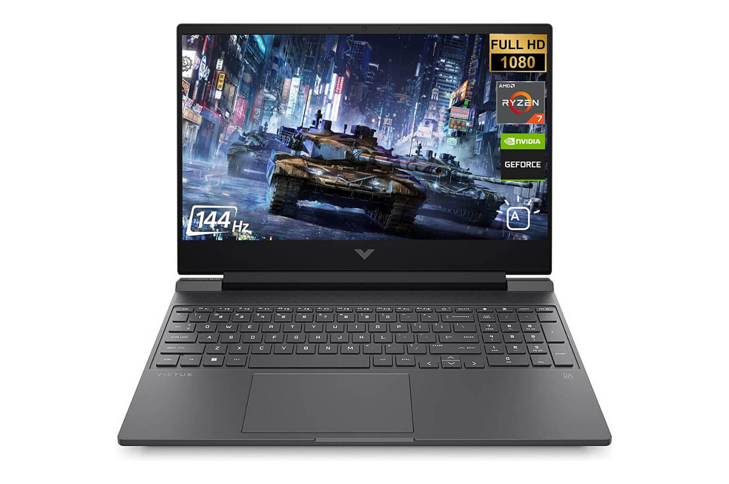 HP-Victus-15 أفضل 5 أجهزة كمبيوتر محمولة للألعاب مع RAM ذاكرة وصول عشوائي  32 جيجا