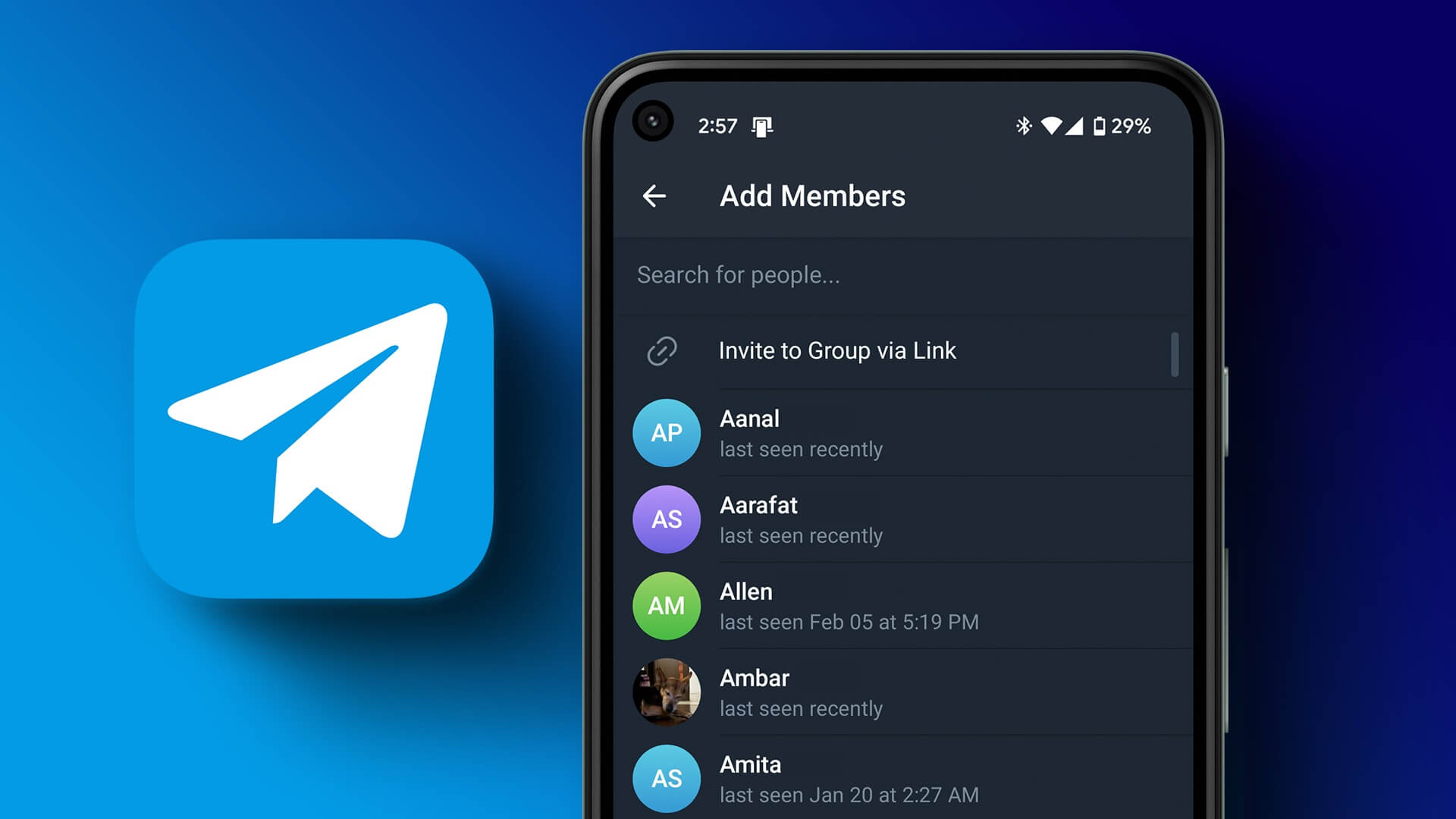 كيفية إضافة شخص ما إلى مجموعة Telegram على Android أو iOS أو الكمبيوتر الشخصي - %categories