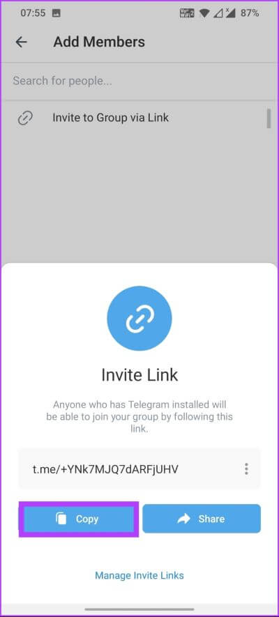 How-To-Add-Someone-to-Telegram-Group_11 كيفية إضافة شخص ما إلى مجموعة Telegram على Android أو iOS أو الكمبيوتر الشخصي