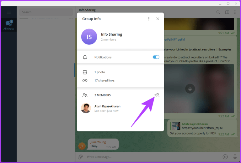 How-To-Add-Someone-to-Telegram-Group_25-768x521-1 كيفية إضافة شخص ما إلى مجموعة Telegram على Android أو iOS أو الكمبيوتر الشخصي