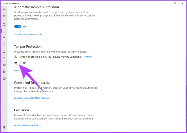 How-to-Completely-Disable-Windows-Defender_10-768x549-1 أفضل 5 طرق لتعطيل برنامج Windows Defender تمامًا