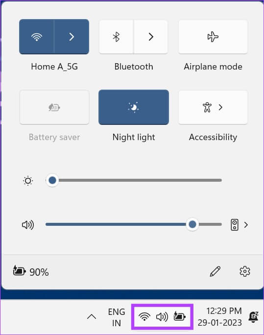 كيفية استخدام وتخصيص الإعدادات السريعة في Windows 11 - %categories