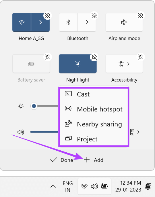 How-to-Customize-and-Use-Windows-11-Quick-Settings-4 كيفية استخدام وتخصيص الإعدادات السريعة في Windows 11