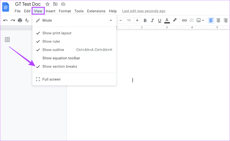 كيفية حذف صفحة فارغة في Google Docs على سطح المكتب والجوال - %categories