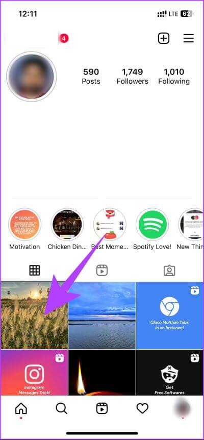 How-to-Pin-a-Comment-on-Instagram_19 كيفية تثبيت تعليق على Instagram مباشر و ريلز و المنشورات
