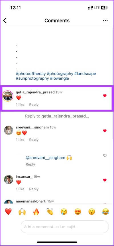 How-to-Pin-a-Comment-on-Instagram_21 كيفية تثبيت تعليق على Instagram مباشر و ريلز و المنشورات