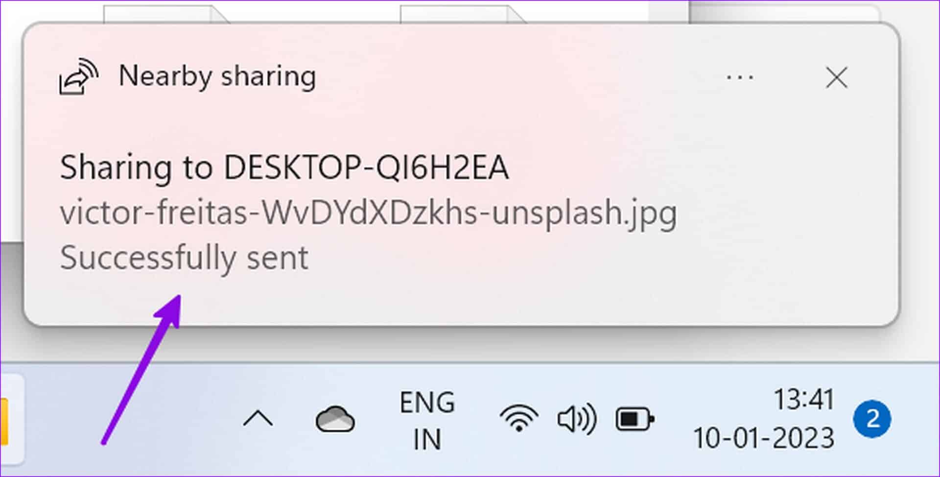 كيفية استخدام ميزة "المشاركة القريبة Nearby Sharing" لمشاركة الملفات على Windows 11 - %categories
