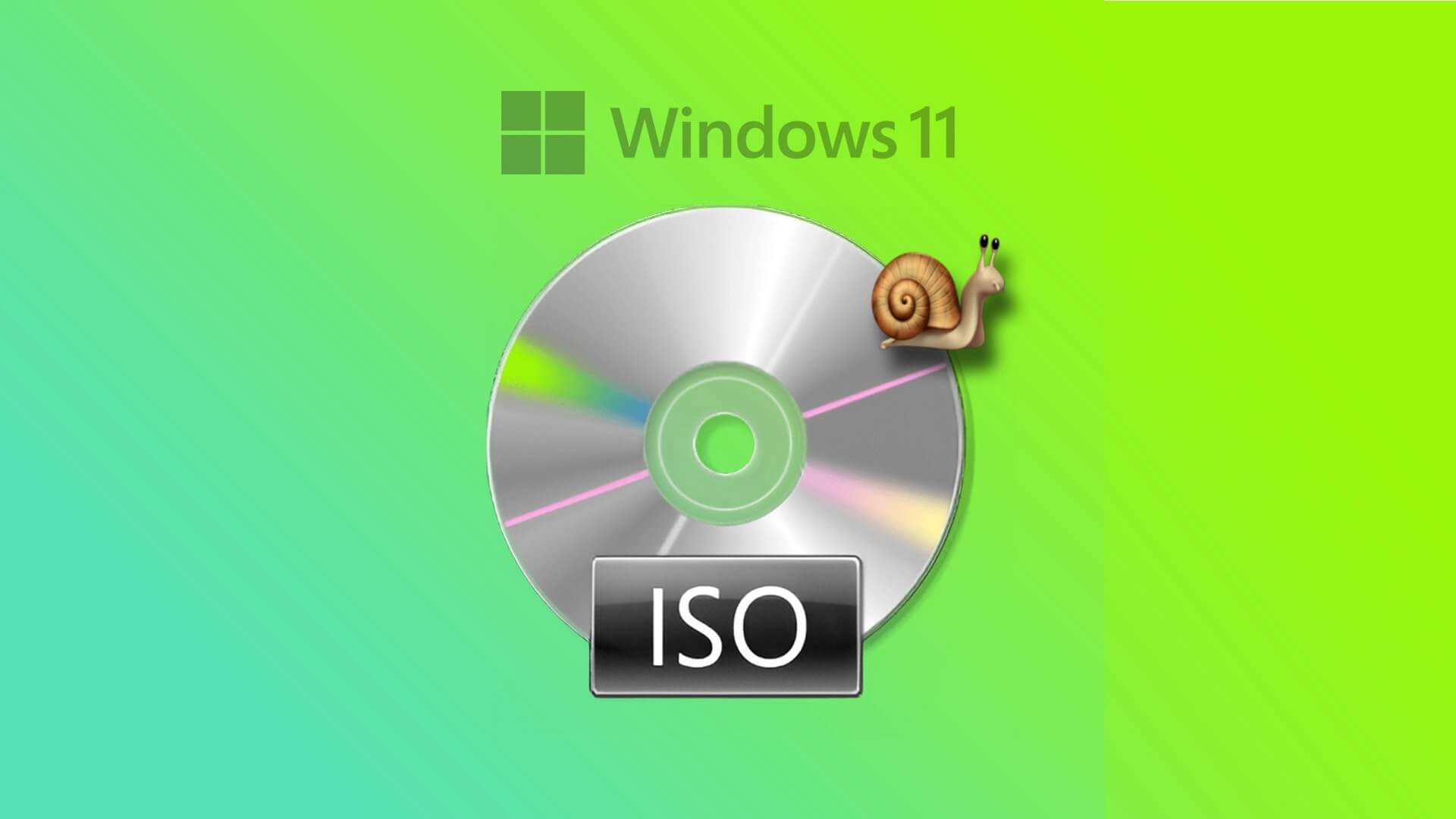كيفية إصلاح التثبيت البطيء لملفات صور ISO على Windows 11 - %categories