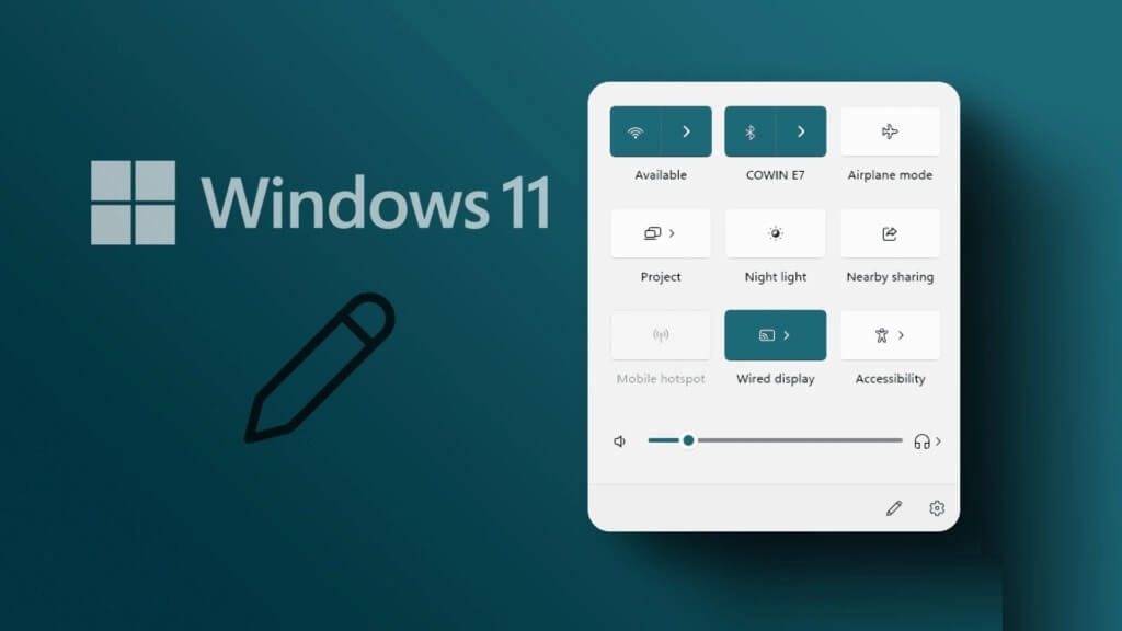 كيفية استخدام وتخصيص الإعدادات السريعة في Windows 11 - %categories