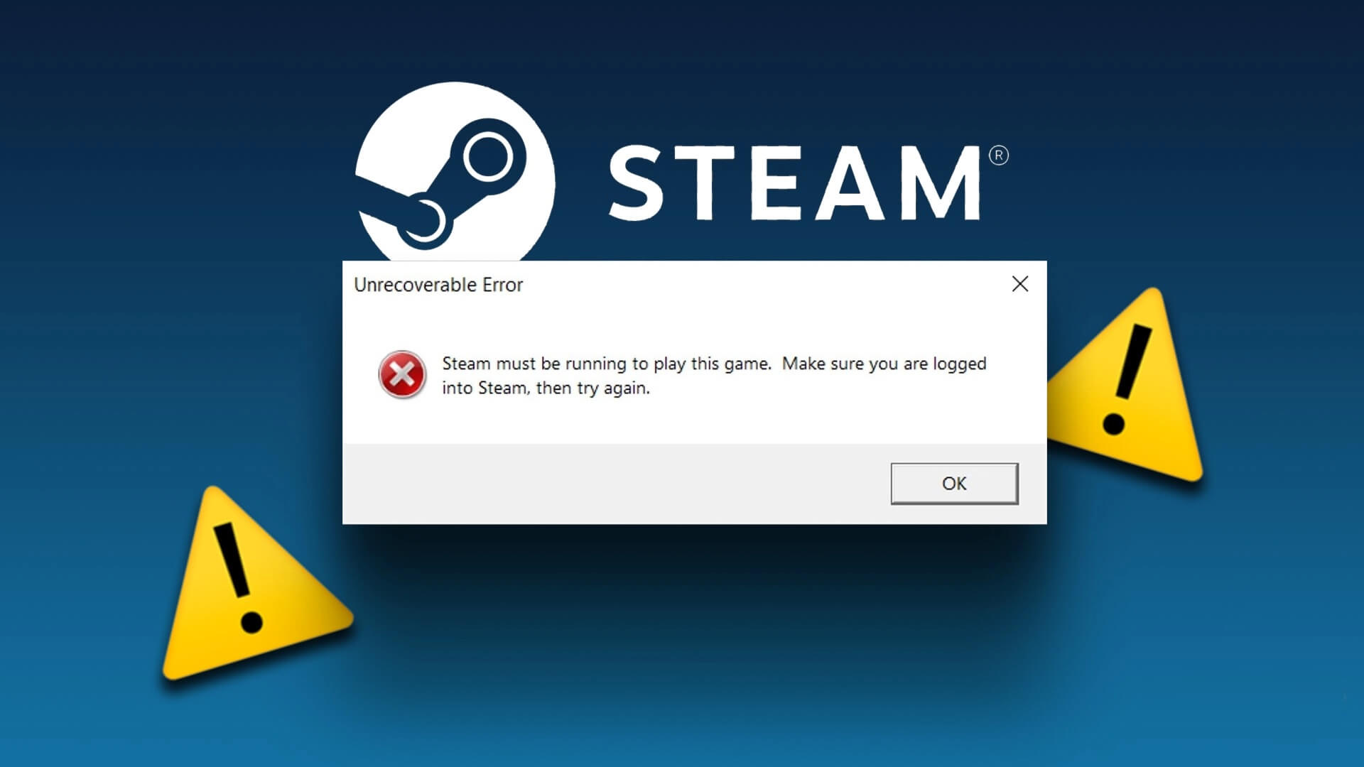 كيفية إصلاح خطأ يجب تشغيل Steam للعب هذه اللعبة على Windows 11 - %categories