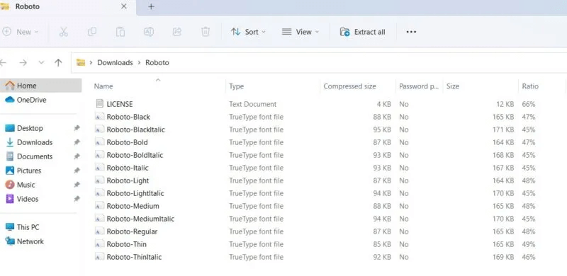 Install-Manage-Fonts-Google-Fonts-Downloaded-Fonts-in-Windows11-Device-800x390.jpg كيفية تثبيت وإدارة الخطوط في Windows
