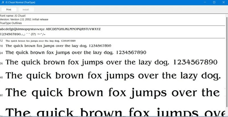 Install-Manage-Fonts-Preview-Font-800x412.jpg كيفية تثبيت وإدارة الخطوط في Windows