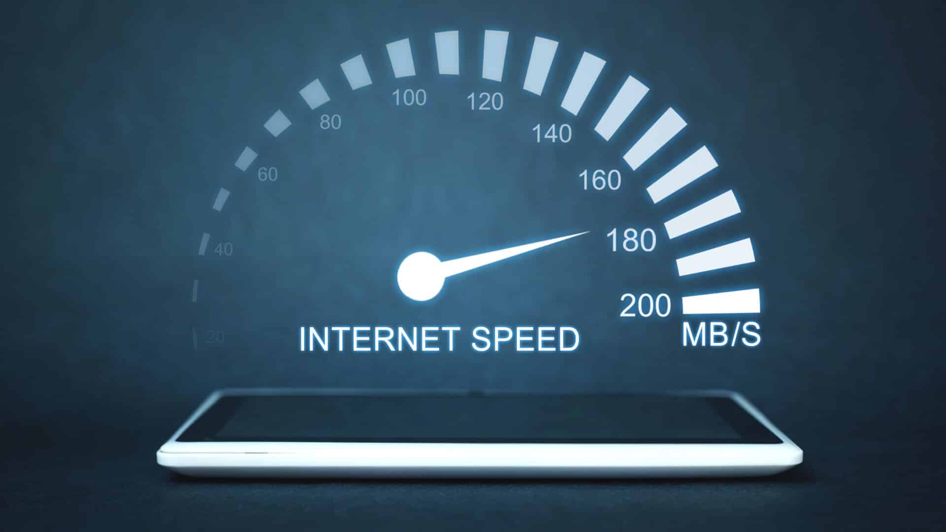 Internet-Speed-Test-on-Phone أفضل 6 طرق لإصلاح عدم تحميل وعدم عمل Google Maps في المتصفح