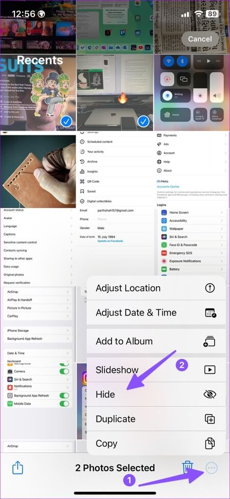 Lock-Photos-with-Face-ID-on-iPhone-4 أفضل 3 طرق لقفل الصور باستخدام Face ID على iPhone و iPad
