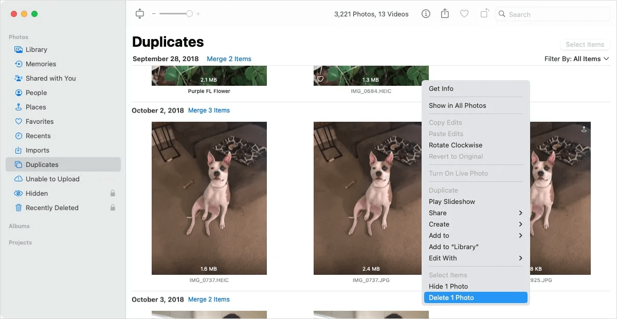 Mac-Photos-Delete-Photo.jpg 7 ميزات لتطبيق Apple Photos على Mac يجب أن تستخدمها