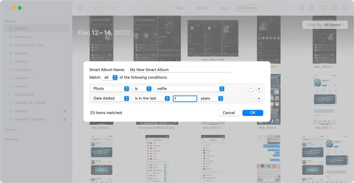 Mac-Photos-New-Smart-Album-Done.jpg 7 ميزات لتطبيق Apple Photos على Mac يجب أن تستخدمها