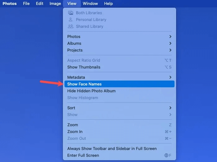 Mac-Photos-Show-Face-Names.jpg 7 ميزات لتطبيق Apple Photos على Mac يجب أن تستخدمها