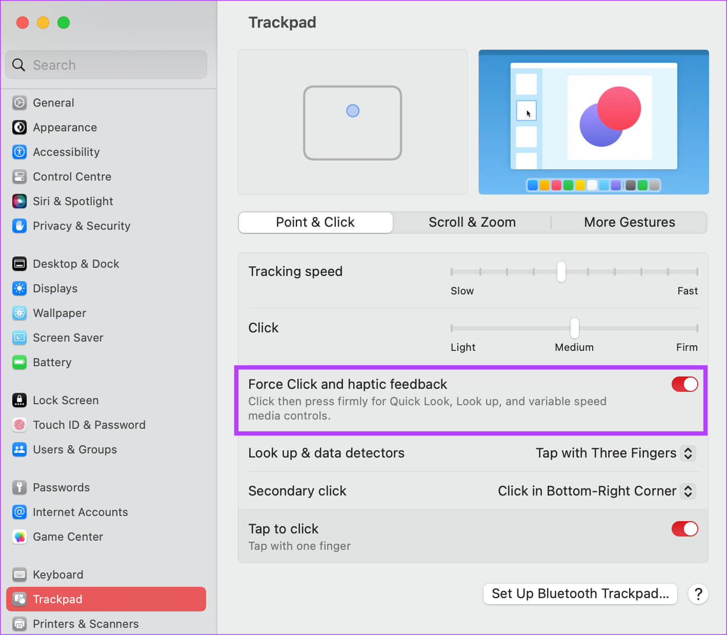 Mac-trackpad-gestures-nw-3-1 أفضل 10 طرق لإصلاح عدم عمل إيماءات لوحة التتبع على جهاز Mac