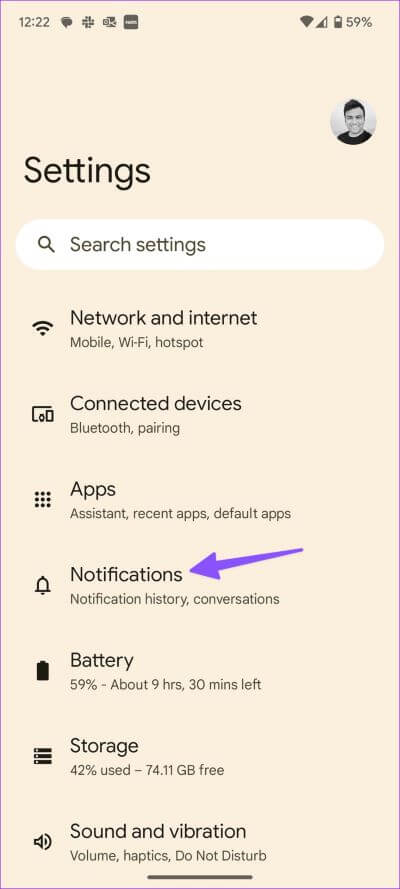 Messages-notifications-not-working-on-Android-6 أفضل 13 طريقة لإصلاح عدم عمل إشعارات تطبيق الرسائل على Android