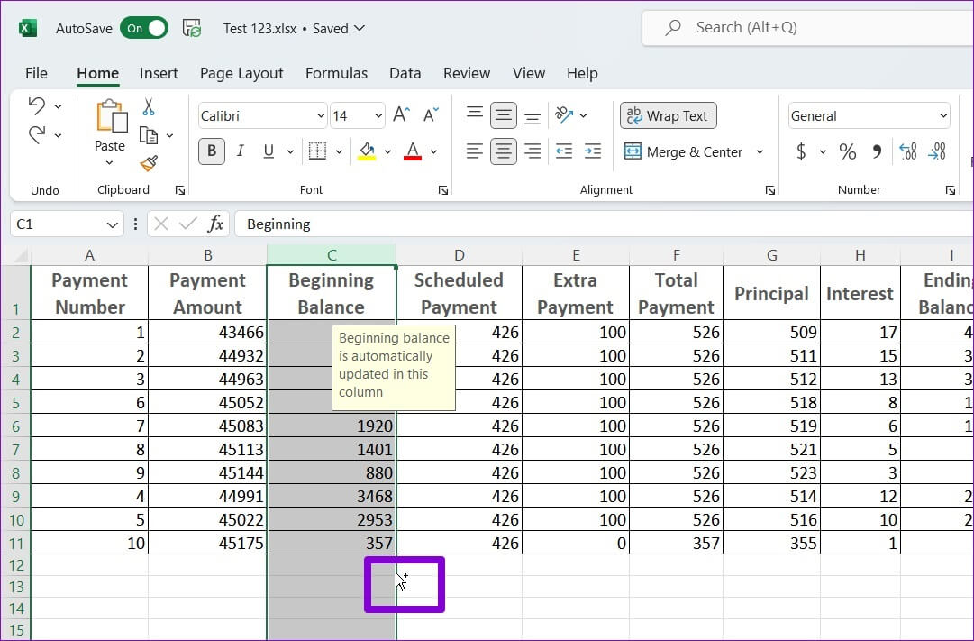 Move-Columns-in-Excel 3 طرق سهلة لتحريك الصفوف والأعمدة في Microsoft Excel