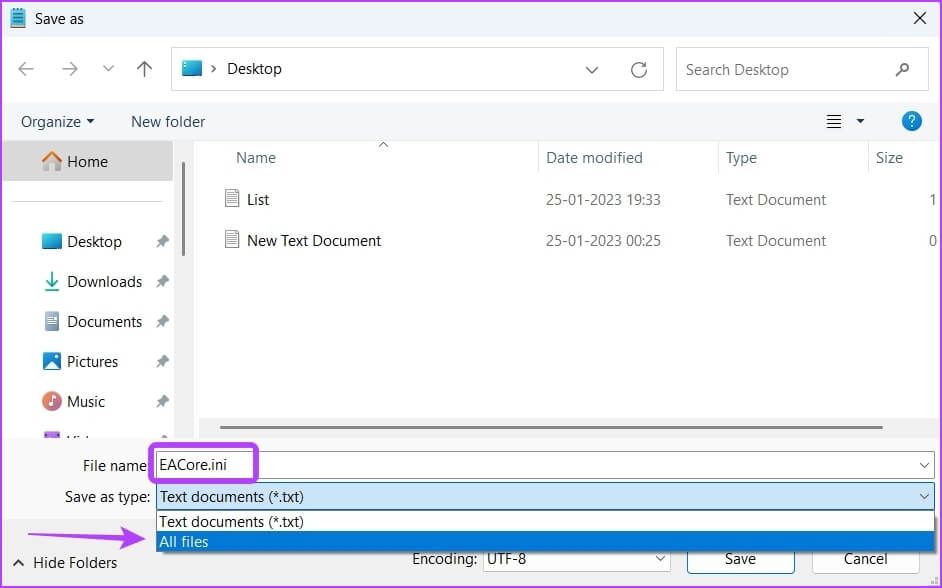 Naming-file أفضل 7 طرق لزيادة سرعة تنزيل Origin على Windows 11