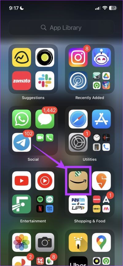 Open-Amazon-App لن تضيف Amazon عناصر إلى عربة التسوق: 7 طرق لإصلاح ذلك على iPhone و Android