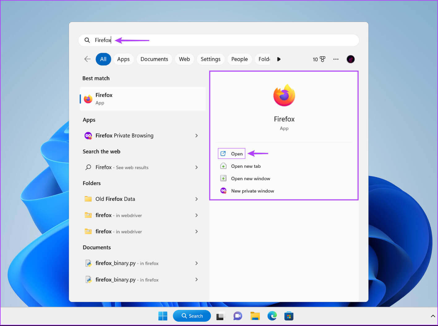 Open-Firefox أفضل 7 إصلاحات لاستخدام Firefox المرتفع لوحدة المعالجة المركزية CPU على Windows 11
