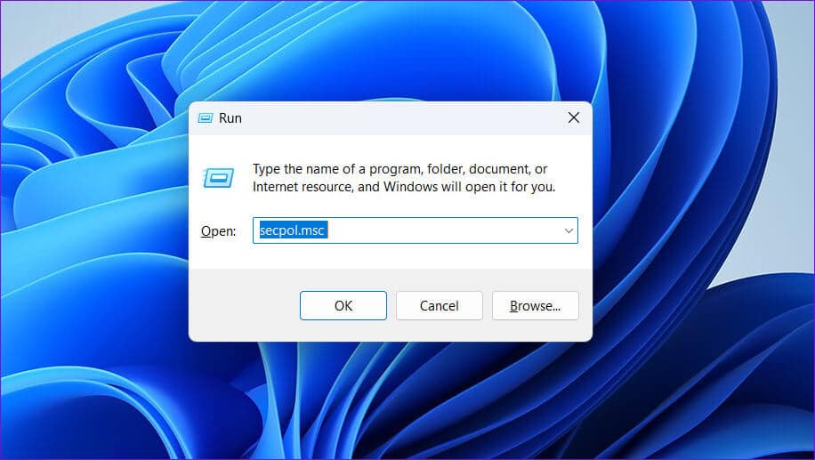 Open-Local-Security-Policy-1 أفضل 3 طرق لتمكين أو تعطيل Ctrl+Alt+Delete لتسجيل الدخول الآمن على Windows 11