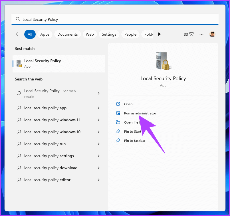 Open-Local-Security-Policy-in-Windows_4 8 طرق لفتح نهج الأمان المحلي Local Security Policy في Windows 10 و 11