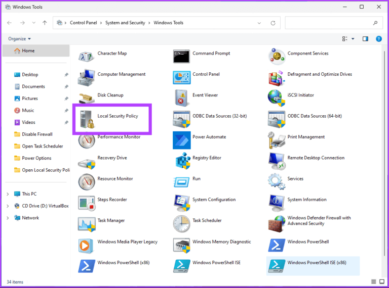 8 طرق لفتح نهج الأمان المحلي Local Security Policy في Windows 10 و 11 - %categories