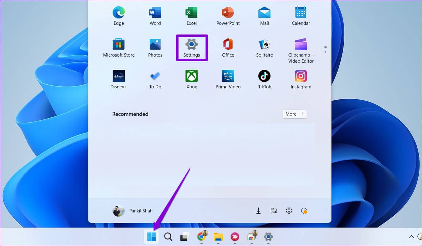 Open-Settings-App-on-Windows-11-13-1 أفضل 6 طرق لإصلاح عدم ظهور علامات تبويب مستكشف الملفات في Windows 11