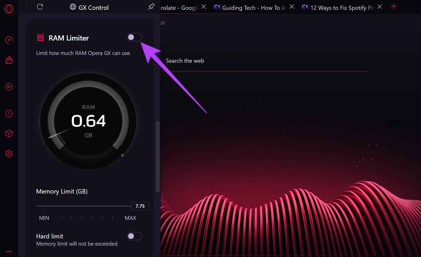 Opera-GX-Out-of-Memory-How-to-Limit-Opera-GX-RAM-Usage-18 كيفية الحد من استخدام ذاكرة الوصول العشوائي RAM في Opera GX: إليك 10 طرق سهلة