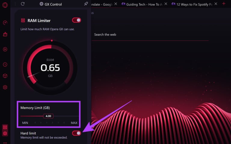 Opera-GX-Out-of-Memory-How-to-Limit-Opera-GX-RAM-Usage-21-768x479-1 كيفية الحد من استخدام ذاكرة الوصول العشوائي RAM في Opera GX: إليك 10 طرق سهلة