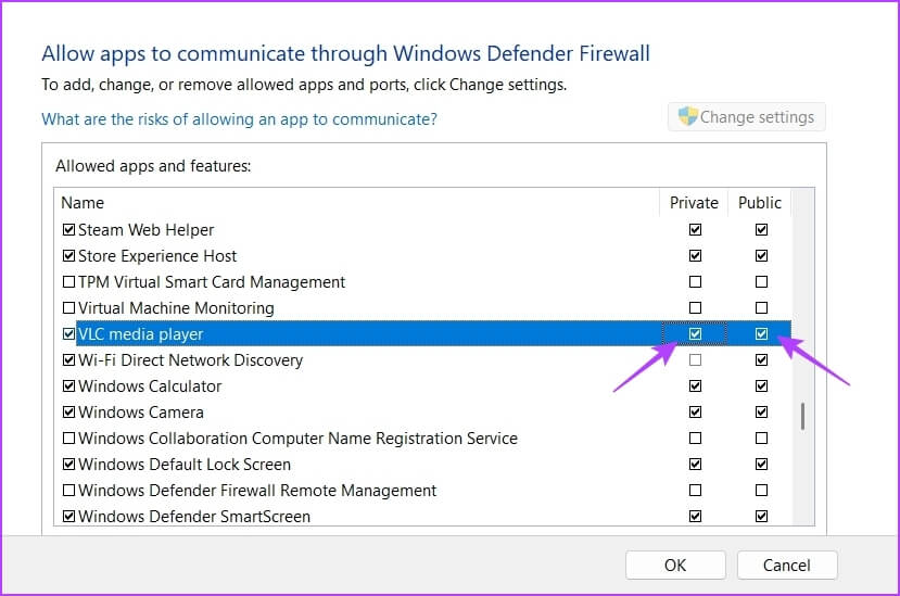 Private-and-Public-boxes أفضل 6 طرق لإصلاح لا يمكن فتح إدخال VLC في Windows 11