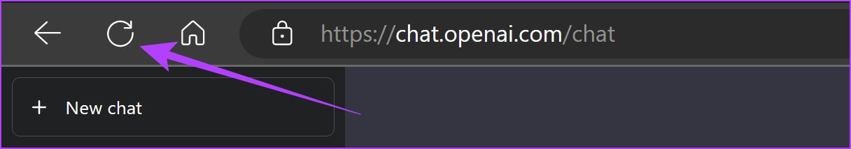 Refresh-ChatGPT 8 طرق لإصلاح خطأ شبكة ChatGPT على متصفح الويب