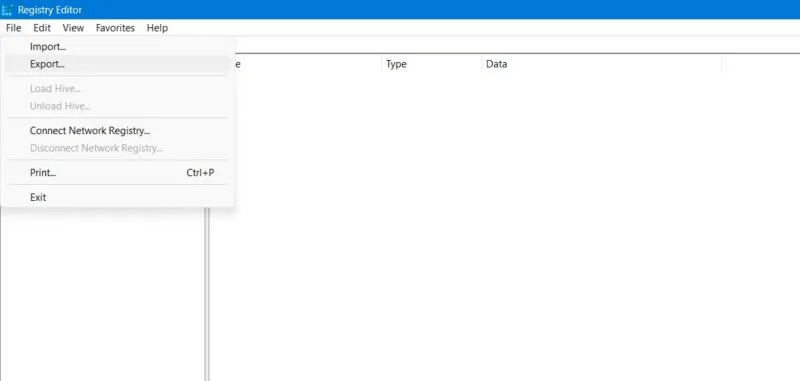 Registry-Backup-Restore-Export-Computer-Key-from-File-800x381.jpg كيفية عمل نسخة احتياطية من سجل Windows واستعادته