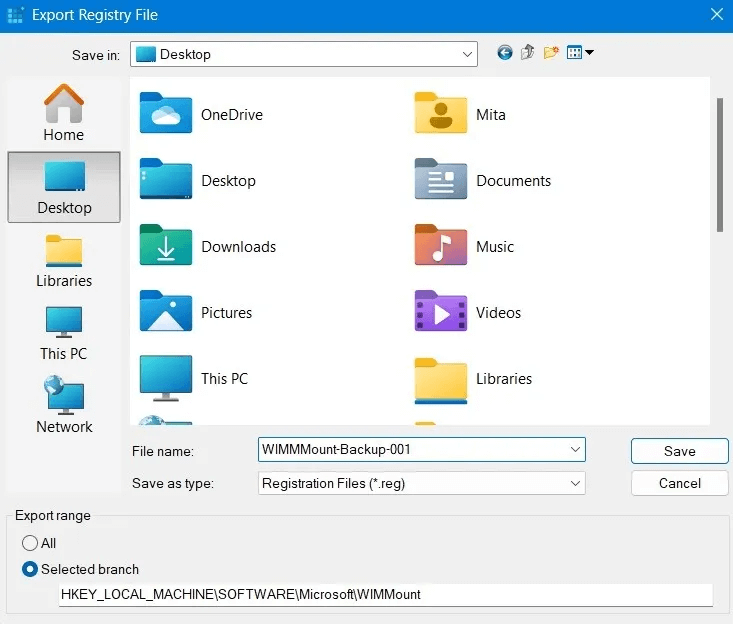 Registry-Backup-Restore-Registry-Key-Backup-Saved-by-Export.jpg كيفية عمل نسخة احتياطية من سجل Windows واستعادته