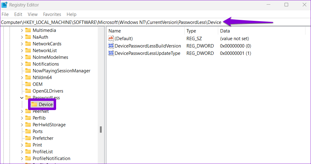 Registry-Editor-20 كيفية تسجيل الدخول تلقائيًا على Windows 11